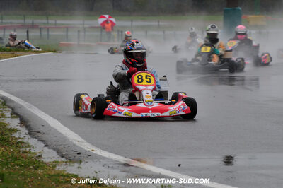 12/04/2009 : 1ère manche du Championnat Sud et 1ère manche du Championnat Régional Languedoc-Roussillon à Lavelanet (photos Julien Dejean) 2009 — karting