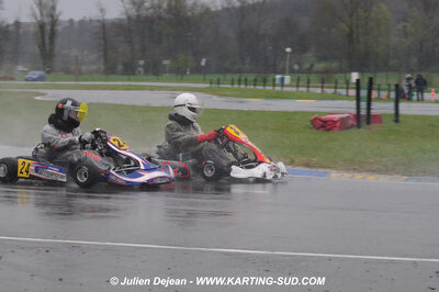 12/04/2009 : 1ère manche du Championnat Sud et 1ère manche du Championnat Régional Languedoc-Roussillon à Lavelanet (photos Julien Dejean) 2009 — karting