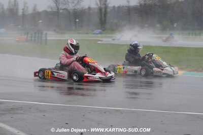 12/04/2009 : 1ère manche du Championnat Sud et 1ère manche du Championnat Régional Languedoc-Roussillon à Lavelanet (photos Julien Dejean) 2009 — karting
