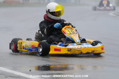 12/04/2009 : 1ère manche du Championnat Sud et 1ère manche du Championnat Régional Languedoc-Roussillon à Lavelanet (photos Julien Dejean) 2009 — karting