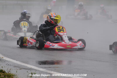12/04/2009 : 1ère manche du Championnat Sud et 1ère manche du Championnat Régional Languedoc-Roussillon à Lavelanet (photos Julien Dejean) 2009 — karting