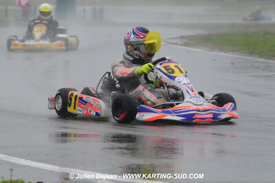 12/04/2009 : 1ère manche du Championnat Sud et 1ère manche du Championnat Régional Languedoc-Roussillon à Lavelanet (photos Julien Dejean) 2009 — karting