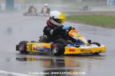 12/04/2009 : 1ère manche du Championnat Sud et 1ère manche du Championnat Régional Languedoc-Roussillon à Lavelanet (photos Julien Dejean) 2009 — karting