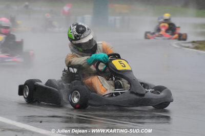 12/04/2009 : 1ère manche du Championnat Sud et 1ère manche du Championnat Régional Languedoc-Roussillon à Lavelanet (photos Julien Dejean) 2009 — karting