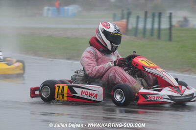 12/04/2009 : 1ère manche du Championnat Sud et 1ère manche du Championnat Régional Languedoc-Roussillon à Lavelanet (photos Julien Dejean) 2009 — karting