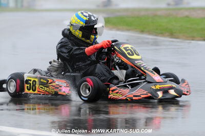 12/04/2009 : 1ère manche du Championnat Sud et 1ère manche du Championnat Régional Languedoc-Roussillon à Lavelanet (photos Julien Dejean) 2009 — karting
