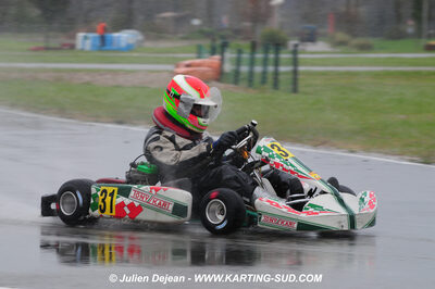 12/04/2009 : 1ère manche du Championnat Sud et 1ère manche du Championnat Régional Languedoc-Roussillon à Lavelanet (photos Julien Dejean) 2009 — karting