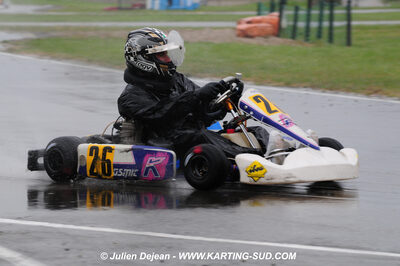 12/04/2009 : 1ère manche du Championnat Sud et 1ère manche du Championnat Régional Languedoc-Roussillon à Lavelanet (photos Julien Dejean) 2009 — karting