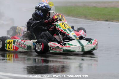 12/04/2009 : 1ère manche du Championnat Sud et 1ère manche du Championnat Régional Languedoc-Roussillon à Lavelanet (photos Julien Dejean) 2009 — karting