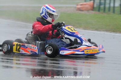 12/04/2009 : 1ère manche du Championnat Sud et 1ère manche du Championnat Régional Languedoc-Roussillon à Lavelanet (photos Julien Dejean) 2009 — karting