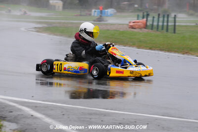 12/04/2009 : 1ère manche du Championnat Sud et 1ère manche du Championnat Régional Languedoc-Roussillon à Lavelanet (photos Julien Dejean) 2009 — karting