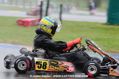 12/04/2009 : 1ère manche du Championnat Sud et 1ère manche du Championnat Régional Languedoc-Roussillon à Lavelanet (photos Julien Dejean) 2009 — karting