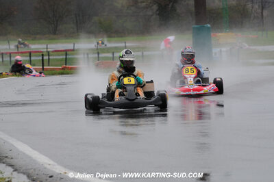 12/04/2009 : 1ère manche du Championnat Sud et 1ère manche du Championnat Régional Languedoc-Roussillon à Lavelanet (photos Julien Dejean) 2009 — karting