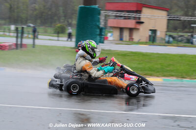12/04/2009 : 1ère manche du Championnat Sud et 1ère manche du Championnat Régional Languedoc-Roussillon à Lavelanet (photos Julien Dejean) 2009 — karting