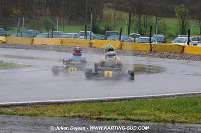 12/04/2009 : 1ère manche du Championnat Sud et 1ère manche du Championnat Régional Languedoc-Roussillon à Lavelanet (photos Julien Dejean) 2009 — karting