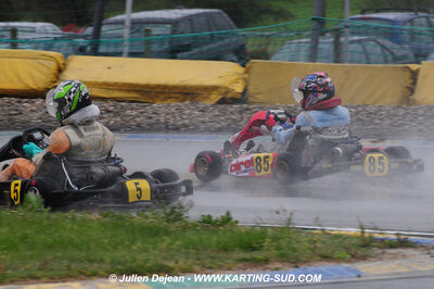 12/04/2009 : 1ère manche du Championnat Sud et 1ère manche du Championnat Régional Languedoc-Roussillon à Lavelanet (photos Julien Dejean) 2009 — karting