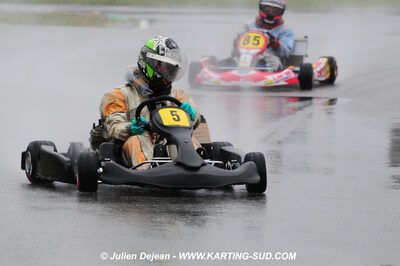 12/04/2009 : 1ère manche du Championnat Sud et 1ère manche du Championnat Régional Languedoc-Roussillon à Lavelanet (photos Julien Dejean) 2009 — karting