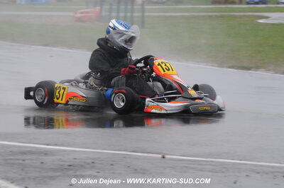 12/04/2009 : 1ère manche du Championnat Sud et 1ère manche du Championnat Régional Languedoc-Roussillon à Lavelanet (photos Julien Dejean) 2009 — karting