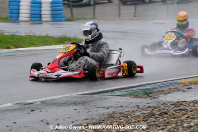 12/04/2009 : 1ère manche du Championnat Sud et 1ère manche du Championnat Régional Languedoc-Roussillon à Lavelanet (photos Julien Dejean) 2009 — karting