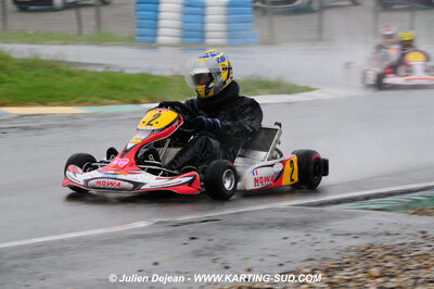 12/04/2009 : 1ère manche du Championnat Sud et 1ère manche du Championnat Régional Languedoc-Roussillon à Lavelanet (photos Julien Dejean) 2009 — karting