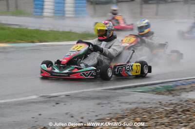 12/04/2009 : 1ère manche du Championnat Sud et 1ère manche du Championnat Régional Languedoc-Roussillon à Lavelanet (photos Julien Dejean) 2009 — karting