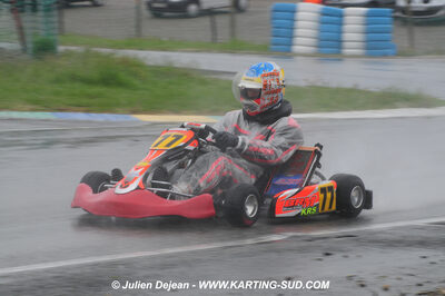 12/04/2009 : 1ère manche du Championnat Sud et 1ère manche du Championnat Régional Languedoc-Roussillon à Lavelanet (photos Julien Dejean) 2009 — karting