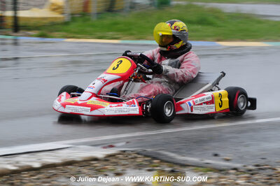 12/04/2009 : 1ère manche du Championnat Sud et 1ère manche du Championnat Régional Languedoc-Roussillon à Lavelanet (photos Julien Dejean) 2009 — karting