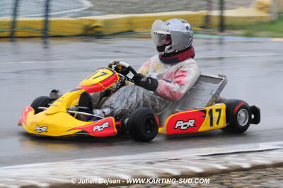 12/04/2009 : 1ère manche du Championnat Sud et 1ère manche du Championnat Régional Languedoc-Roussillon à Lavelanet (photos Julien Dejean) 2009 — karting