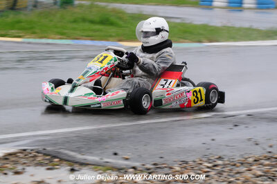 12/04/2009 : 1ère manche du Championnat Sud et 1ère manche du Championnat Régional Languedoc-Roussillon à Lavelanet (photos Julien Dejean) 2009 — karting