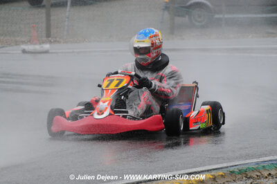 12/04/2009 : 1ère manche du Championnat Sud et 1ère manche du Championnat Régional Languedoc-Roussillon à Lavelanet (photos Julien Dejean) 2009 — karting