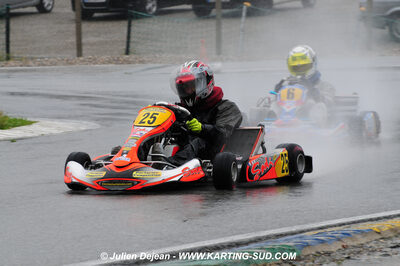 12/04/2009 : 1ère manche du Championnat Sud et 1ère manche du Championnat Régional Languedoc-Roussillon à Lavelanet (photos Julien Dejean) 2009 — karting