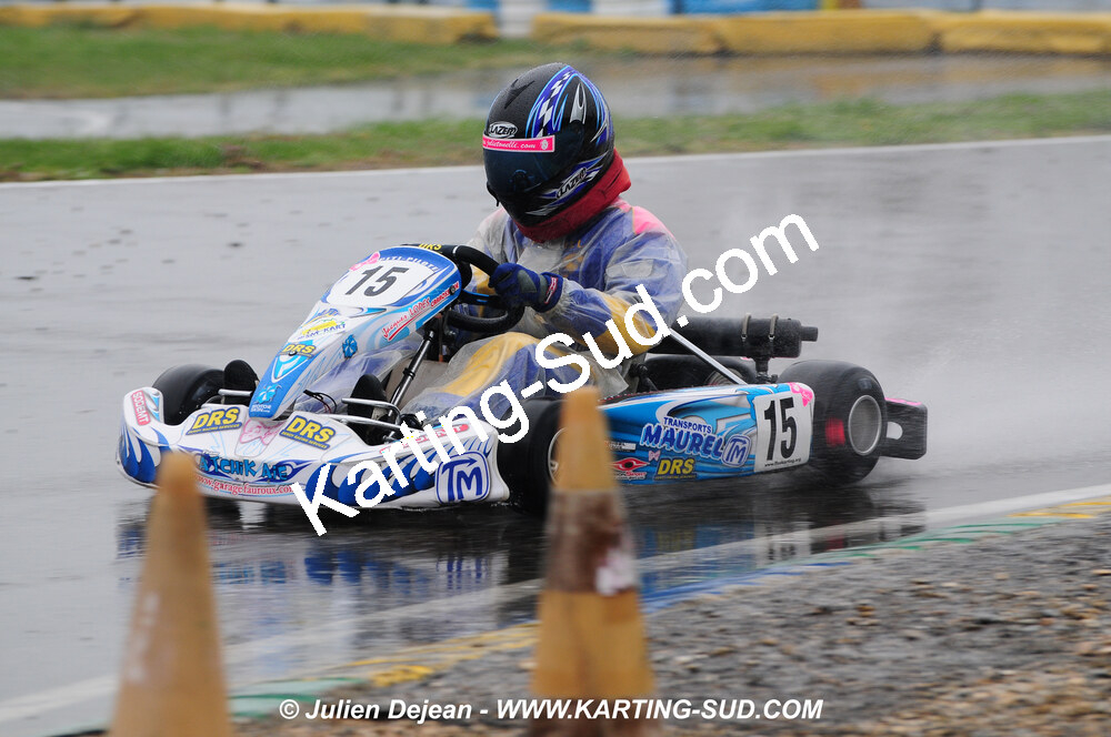 12/04/2009 : 1ère manche du Championnat Sud et 1ère manche du Championnat Régional Languedoc-Roussillon à Lavelanet (photos Julien Dejean) 2009 — karting