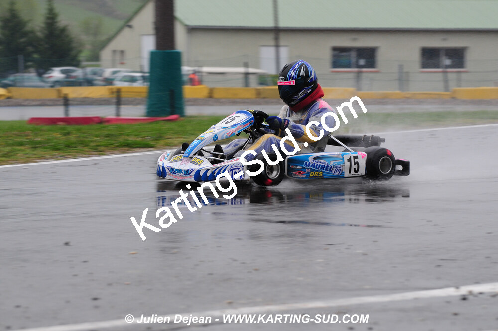 12/04/2009 : 1ère manche du Championnat Sud et 1ère manche du Championnat Régional Languedoc-Roussillon à Lavelanet (photos Julien Dejean) 2009 — karting