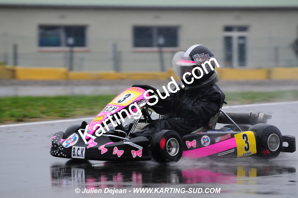 12/04/2009 : 1ère manche du Championnat Sud et 1ère manche du Championnat Régional Languedoc-Roussillon à Lavelanet (photos Julien Dejean) 2009 — karting