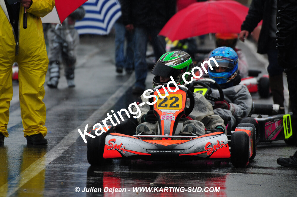 12/04/2009 : 1ère manche du Championnat Sud et 1ère manche du Championnat Régional Languedoc-Roussillon à Lavelanet (photos Julien Dejean) 2009 — karting