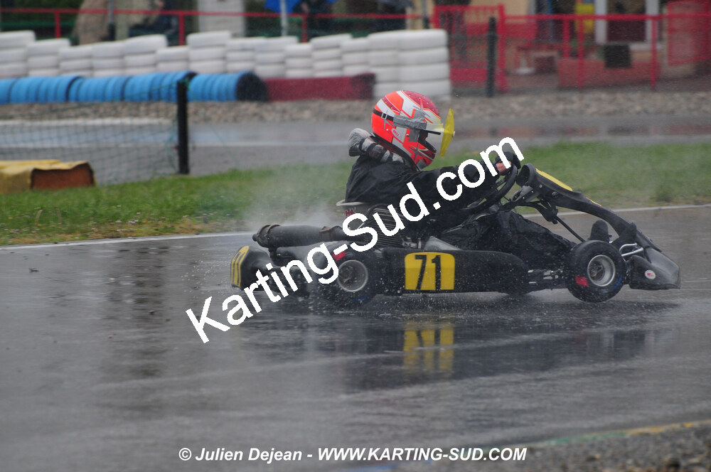 12/04/2009 : 1ère manche du Championnat Sud et 1ère manche du Championnat Régional Languedoc-Roussillon à Lavelanet (photos Julien Dejean) 2009 — karting