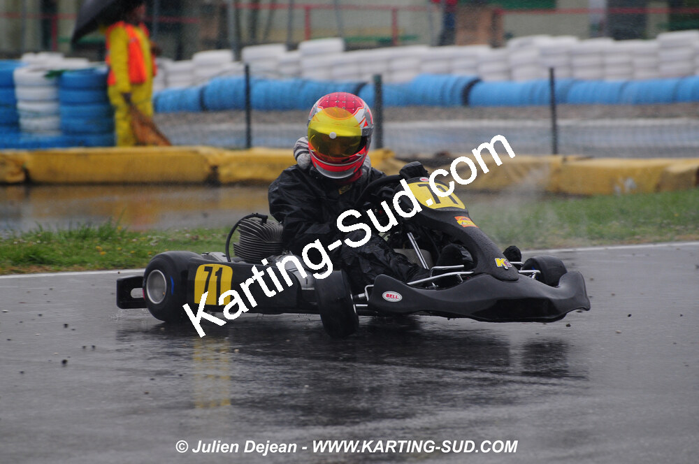 12/04/2009 : 1ère manche du Championnat Sud et 1ère manche du Championnat Régional Languedoc-Roussillon à Lavelanet (photos Julien Dejean) 2009 — karting