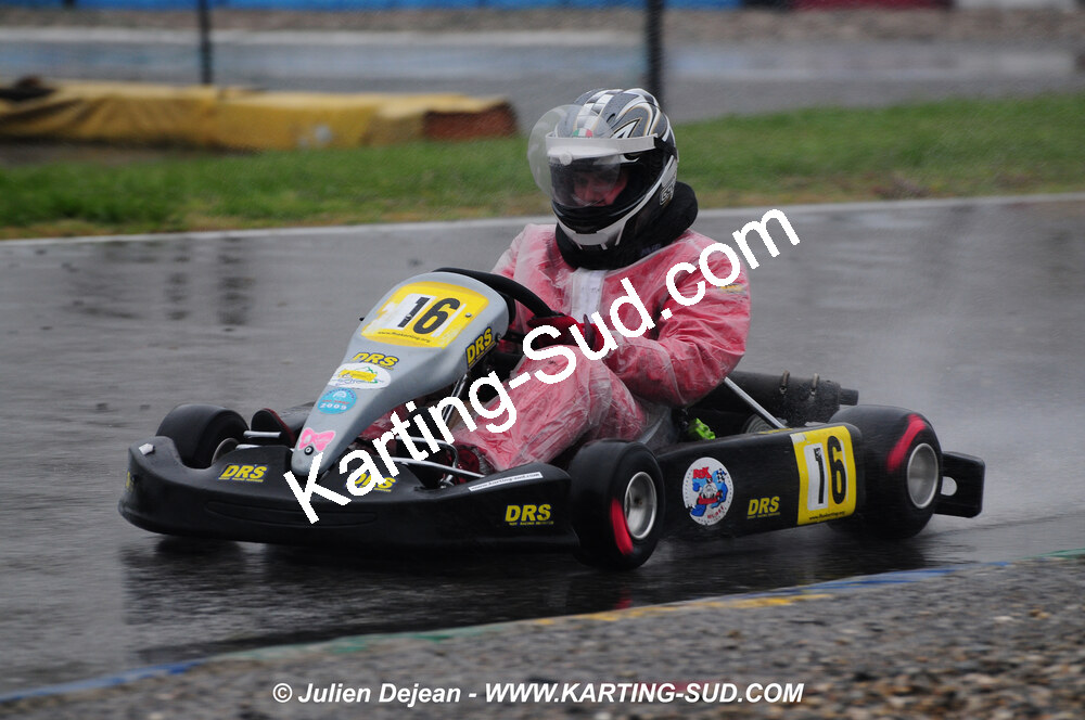 12/04/2009 : 1ère manche du Championnat Sud et 1ère manche du Championnat Régional Languedoc-Roussillon à Lavelanet (photos Julien Dejean) 2009 — karting