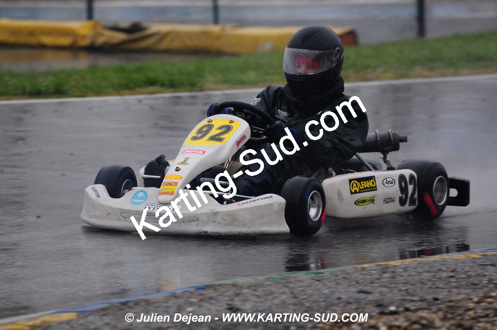12/04/2009 : 1ère manche du Championnat Sud et 1ère manche du Championnat Régional Languedoc-Roussillon à Lavelanet (photos Julien Dejean) 2009 — karting
