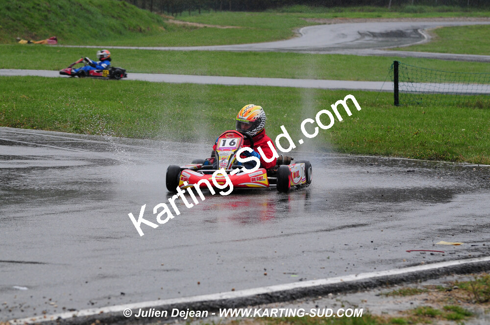 12/04/2009 : 1ère manche du Championnat Sud et 1ère manche du Championnat Régional Languedoc-Roussillon à Lavelanet (photos Julien Dejean) 2009 — karting