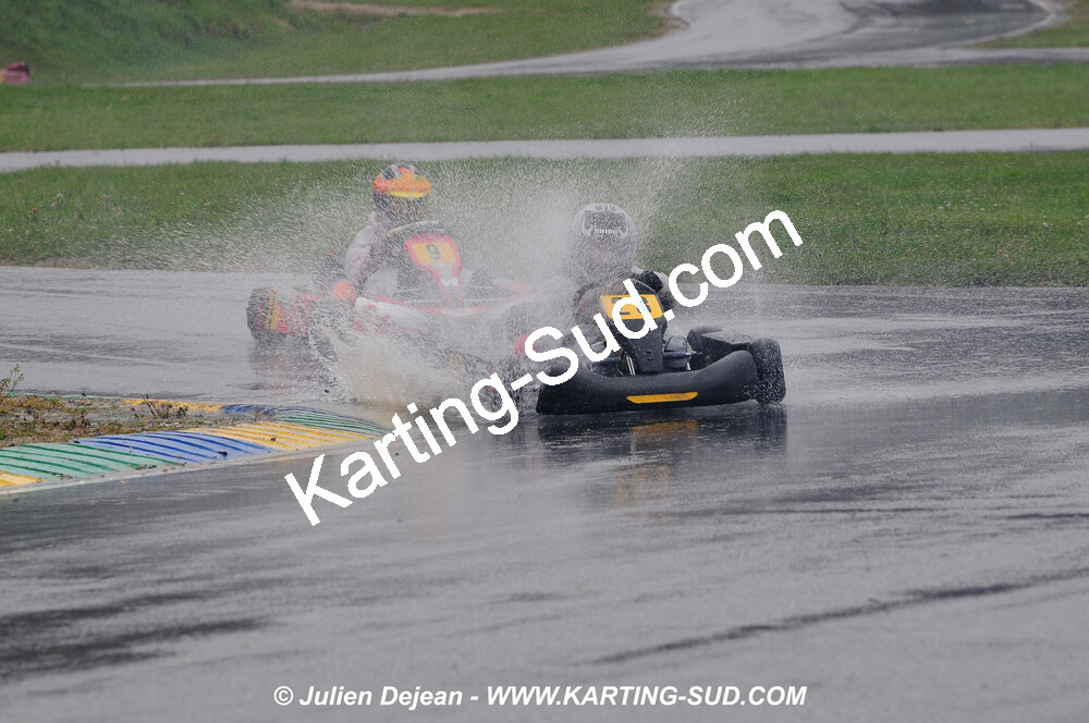 12/04/2009 : 1ère manche du Championnat Sud et 1ère manche du Championnat Régional Languedoc-Roussillon à Lavelanet (photos Julien Dejean) 2009 — karting