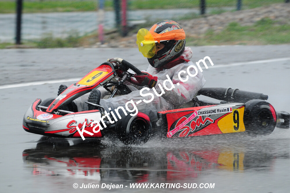 12/04/2009 : 1ère manche du Championnat Sud et 1ère manche du Championnat Régional Languedoc-Roussillon à Lavelanet (photos Julien Dejean) 2009 — karting