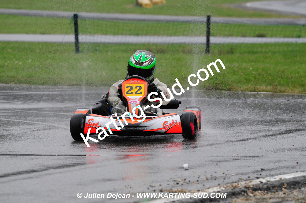 12/04/2009 : 1ère manche du Championnat Sud et 1ère manche du Championnat Régional Languedoc-Roussillon à Lavelanet (photos Julien Dejean) 2009 — karting