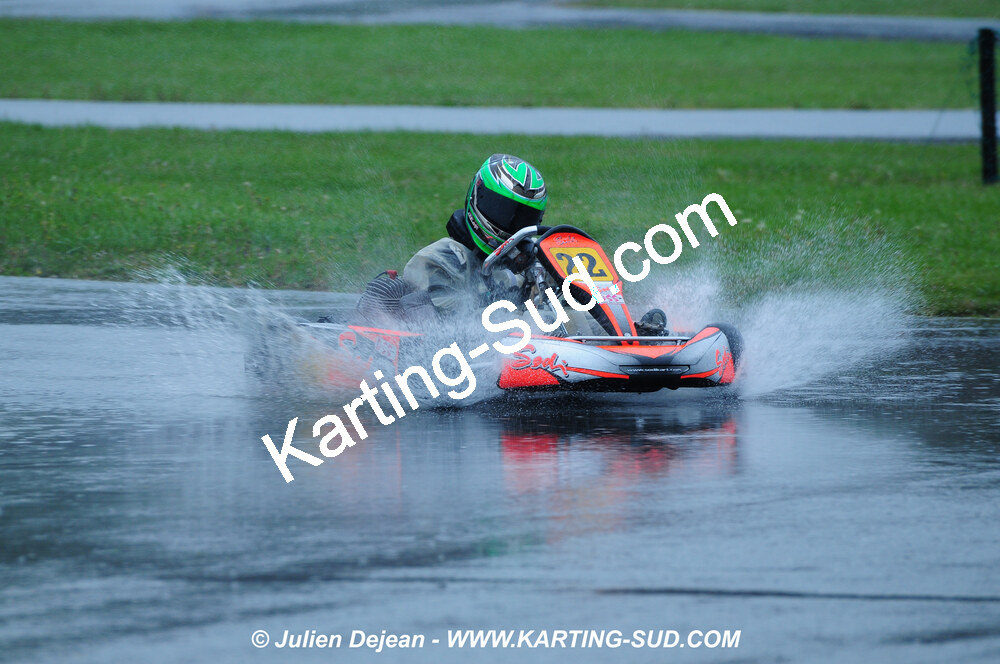 12/04/2009 : 1ère manche du Championnat Sud et 1ère manche du Championnat Régional Languedoc-Roussillon à Lavelanet (photos Julien Dejean) 2009 — karting