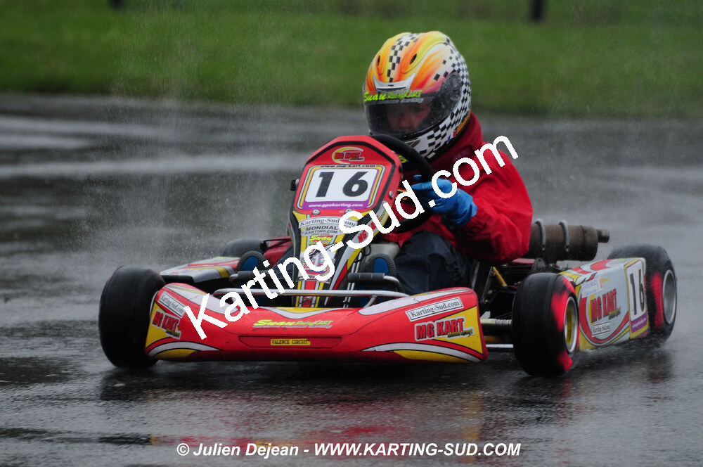 12/04/2009 : 1ère manche du Championnat Sud et 1ère manche du Championnat Régional Languedoc-Roussillon à Lavelanet (photos Julien Dejean) 2009 — karting