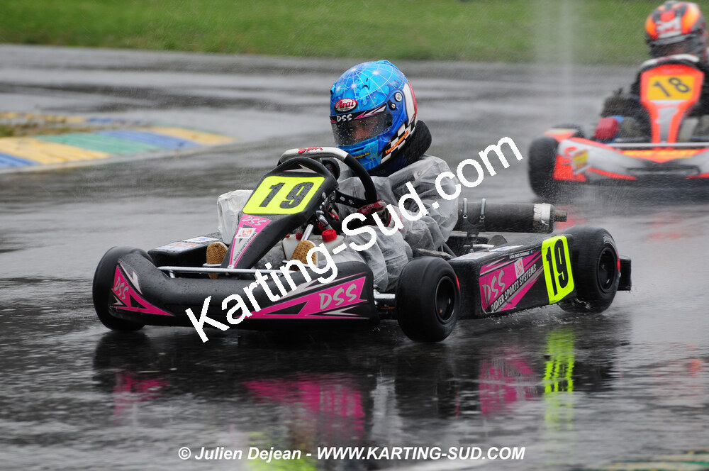 12/04/2009 : 1ère manche du Championnat Sud et 1ère manche du Championnat Régional Languedoc-Roussillon à Lavelanet (photos Julien Dejean) 2009 — karting