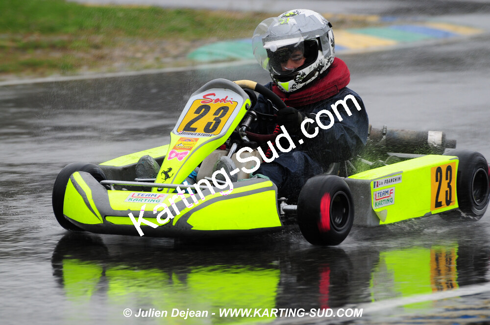 12/04/2009 : 1ère manche du Championnat Sud et 1ère manche du Championnat Régional Languedoc-Roussillon à Lavelanet (photos Julien Dejean) 2009 — karting