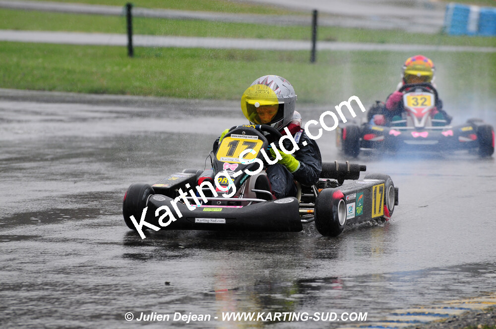 12/04/2009 : 1ère manche du Championnat Sud et 1ère manche du Championnat Régional Languedoc-Roussillon à Lavelanet (photos Julien Dejean) 2009 — karting