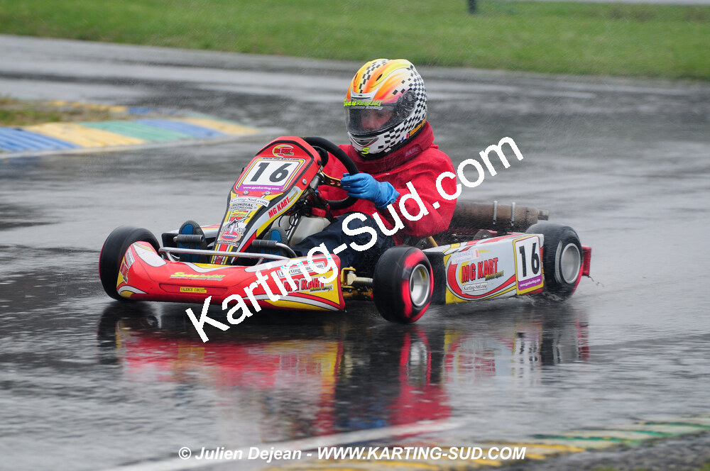 12/04/2009 : 1ère manche du Championnat Sud et 1ère manche du Championnat Régional Languedoc-Roussillon à Lavelanet (photos Julien Dejean) 2009 — karting