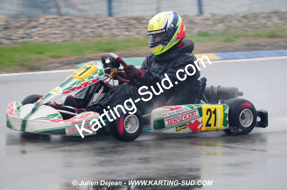 12/04/2009 : 1ère manche du Championnat Sud et 1ère manche du Championnat Régional Languedoc-Roussillon à Lavelanet (photos Julien Dejean) 2009 — karting